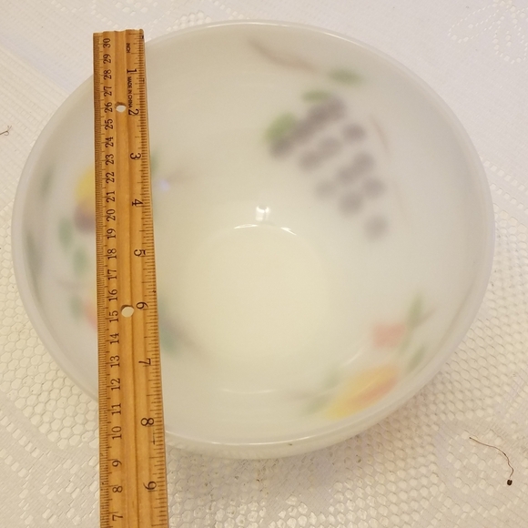 Set of 3 Anchor Hocking Fire King Nesting Mixing Bowls Gay Fad Fruit - Picture 11 of 16